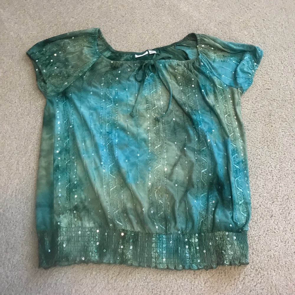 Glitter top